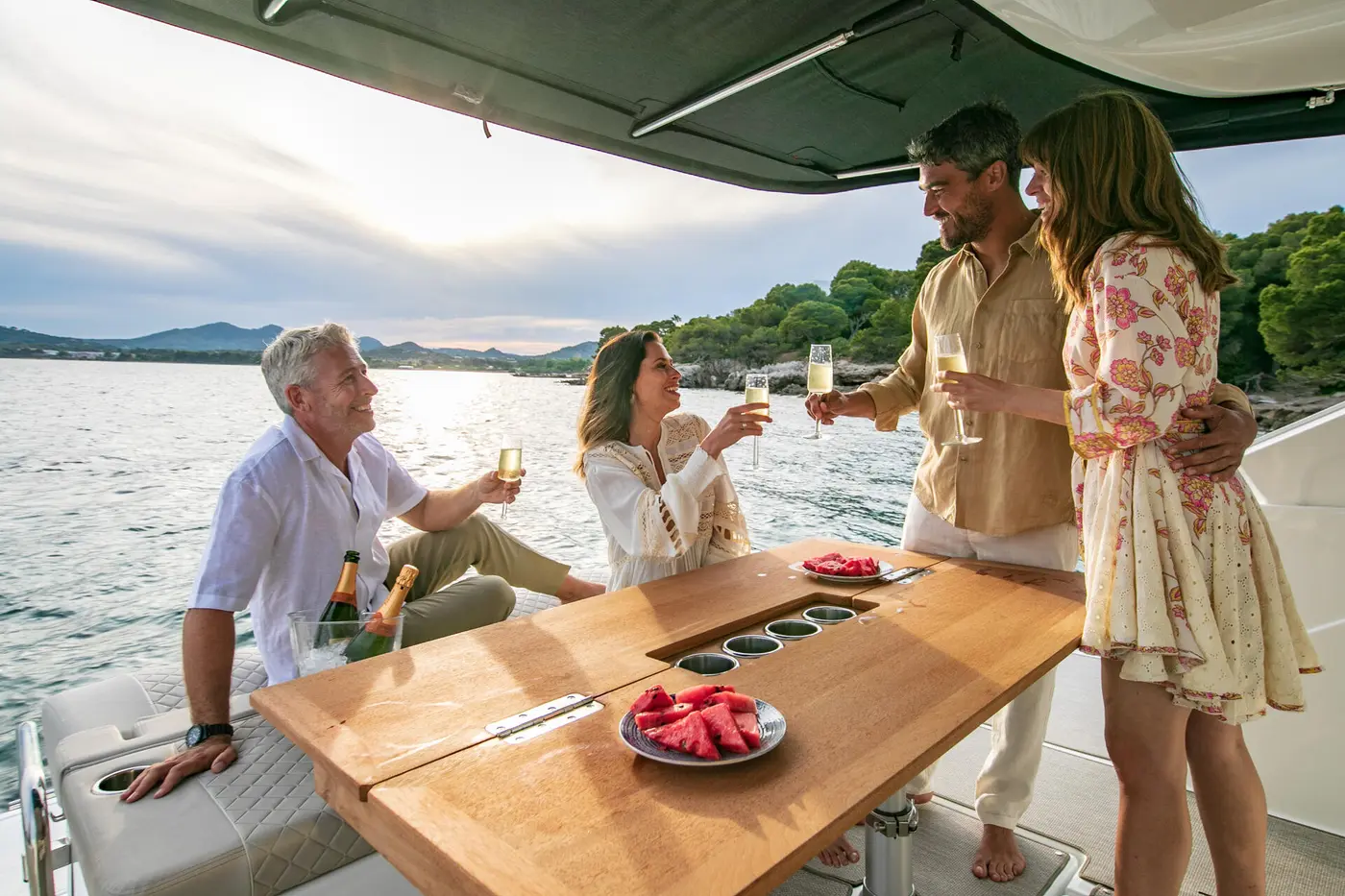 An Inviting Day Boat with a Celebratory Spirit