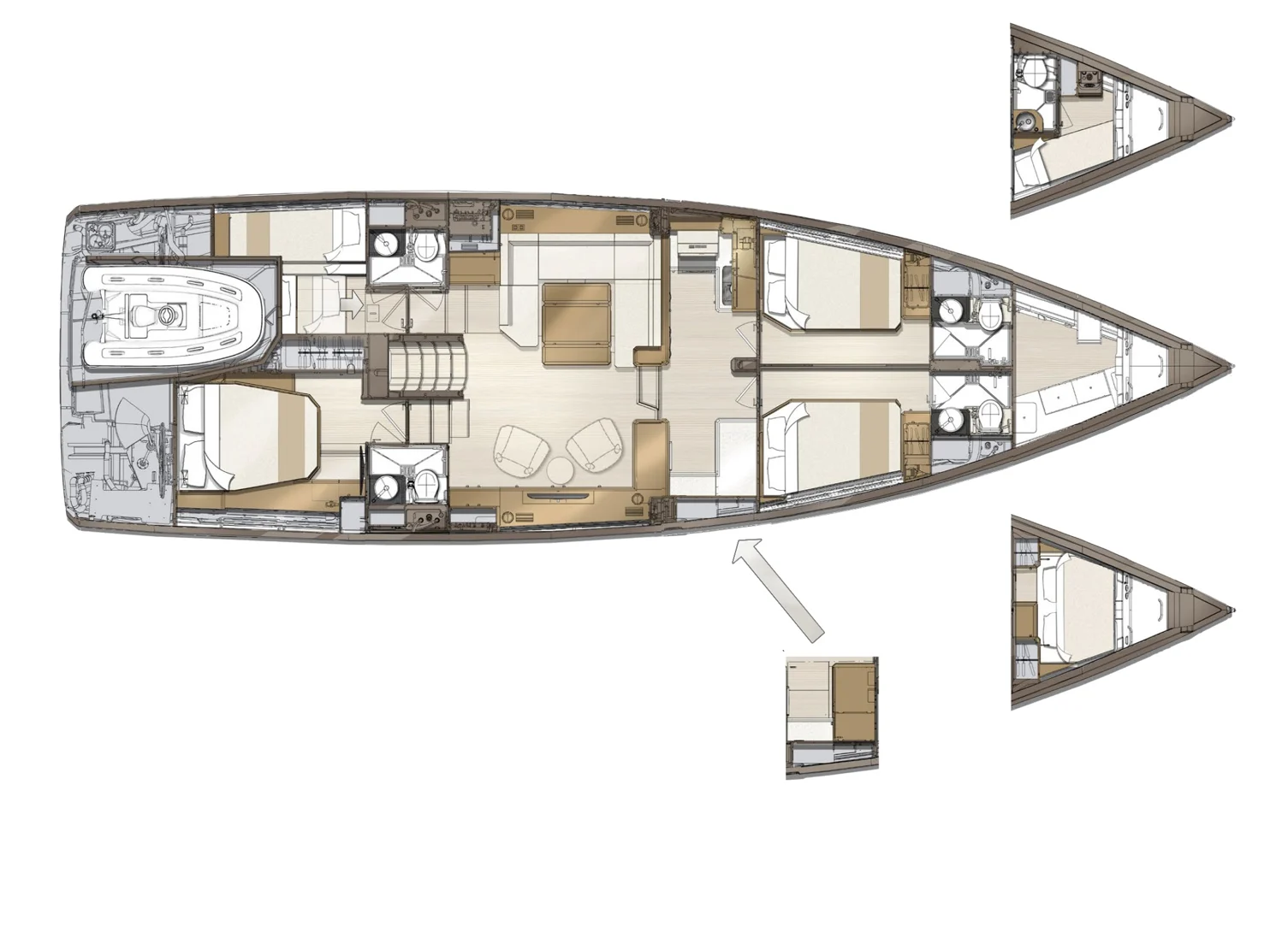 Jeanneau Yachts 60 │ Jeanneau Yachts of 18m │ Boat Sailboat Jeanneau 26717