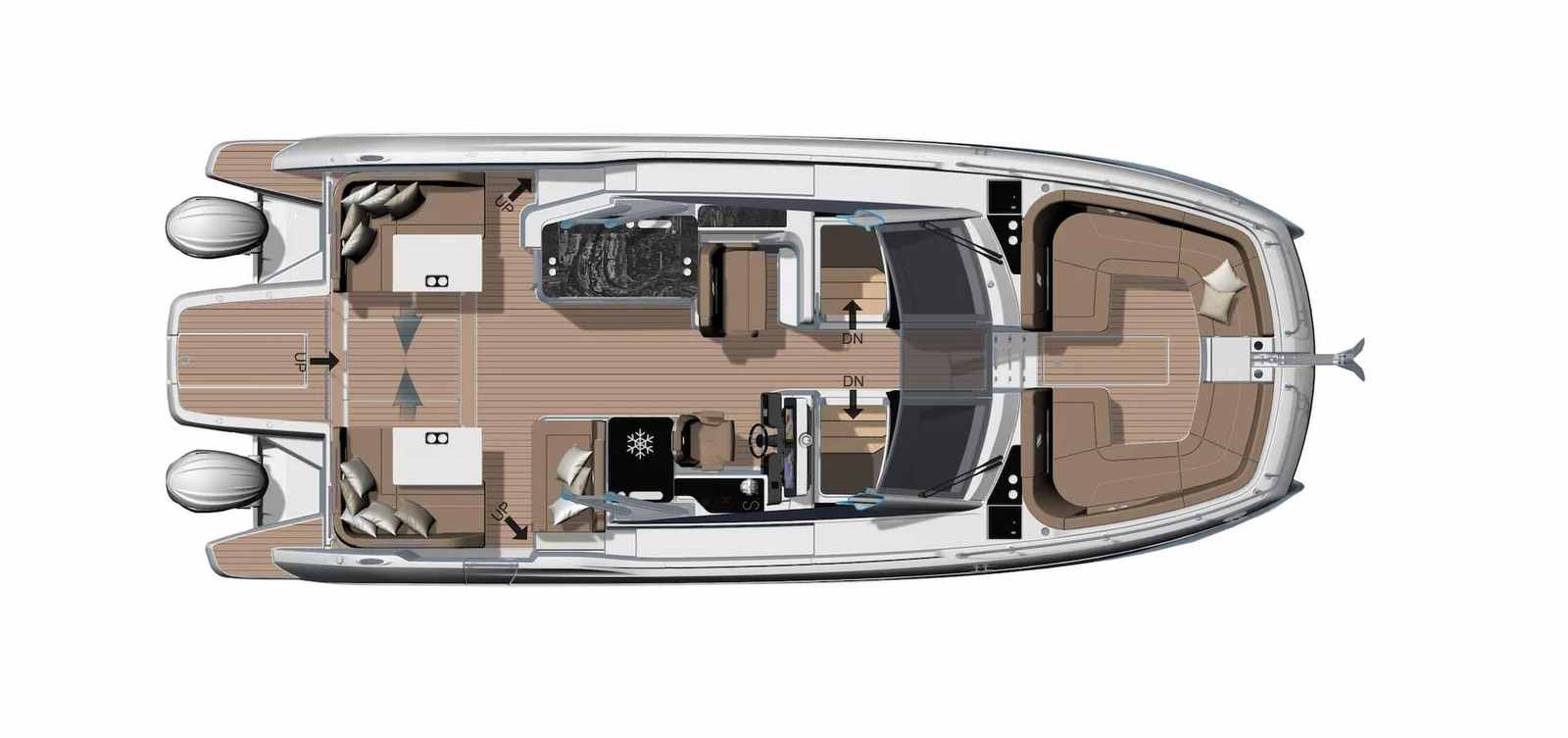 TH38 │ TH of 12m │ Boat Moteurs Jeanneau 31894
