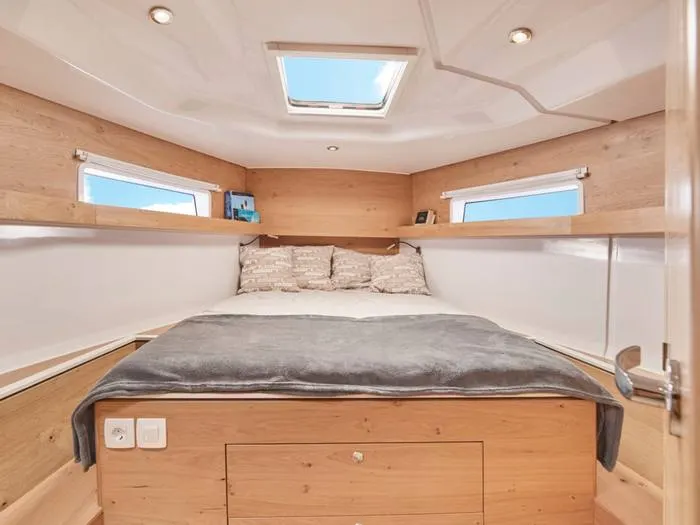 Forward V-berth — 2024 Elan Impression 43