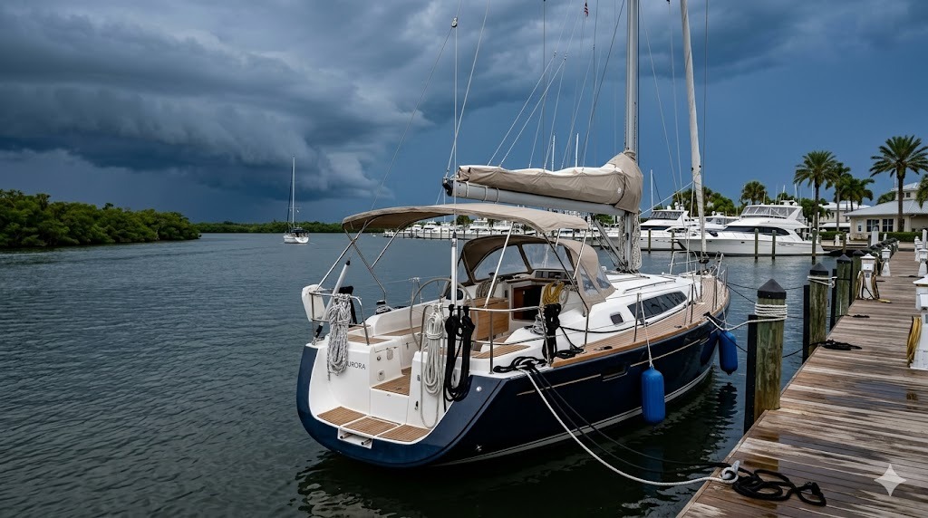 hurricane season yacht protection Tampa Bay marina storm preparedness Florida investment